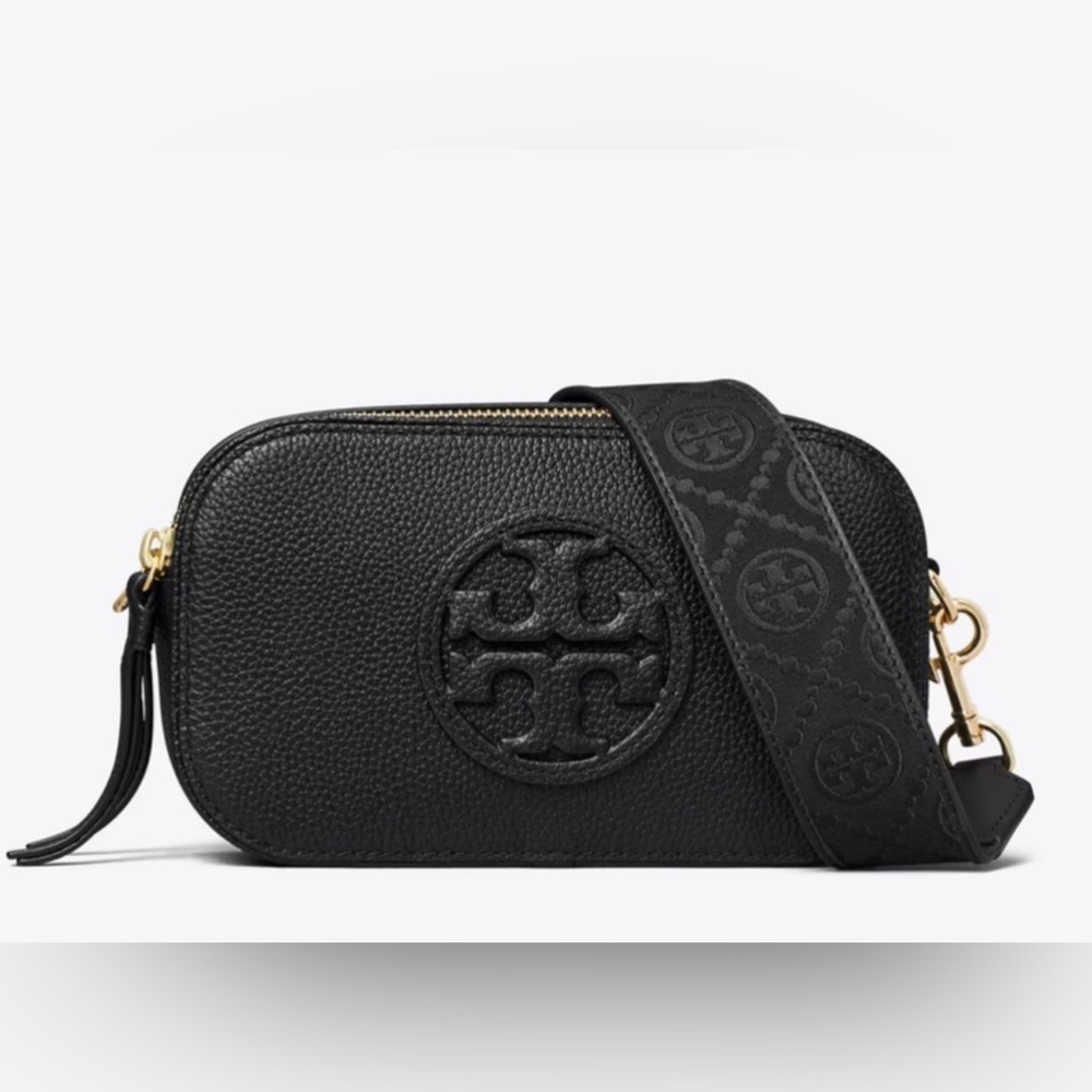 Tory Burch Black Leather Crossbody Bag